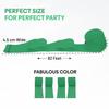 Captain Decor 4 Crepe Paper Streamers Rolls, 328ft Pack of Unique 4 Green Streamers for Party Decorations, Birthday and Wedding Decoration (1.8 inch x 82 ft/Roll) view 2