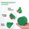 Captain Decor 4 Crepe Paper Streamers Rolls, 328ft Pack of Unique 4 Green Streamers for Party Decorations, Birthday and Wedding Decoration (1.8 inch x 82 ft/Roll) view 3