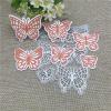 Cutting Dies for Crafts,17.2x12.6cm Butterfly Metal Cutting Dies Stencils for Scrapbooking Decorative Embossing Handcraft Template view 2