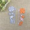 Cutting Dies for Crafts,3.9x9cm Flower Plant Border Metal Cutting Dies Stencil for Scrapbooking Photo Album Embossing Paper Cards Crafts view 3