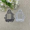 Cutting Dies for Crafts,7.9x9.9cm Window Frames Background Metal Cutting Dies Stencils for Scrapbooking Decorative Embossing Handcraft Template view 4