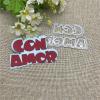 Cutting Dies for Crafts,6.0x9.0cm Spanish Word Love Lace Metal Cutting Dies Stencils for Scrapbooking Decorative Embossing Handcraft Template view 3