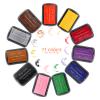 Gripebao Ink Pad for Stamps, Stamp Pads for Rubber Stamps, Washable Craft Ink Pad for Stamping, Permanent Fabric Ink Pad for Fingerprint, Card Making, Scrapbook, Paper, Wood (Orange) view 2