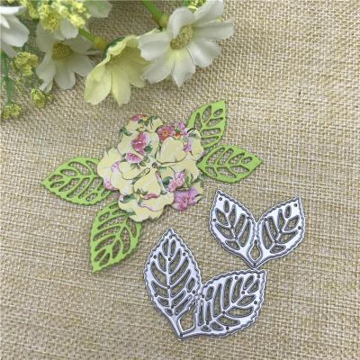 Cutting Dies for Crafts,4.6x5.7cm Leaf Decoration Metal Cutting Dies Stencil Scrapbooking Photo Album Card Paper Embossing Craft
