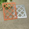 Cutting Dies for Crafts,11x14.2cm Panel Background of Frames Metal Cutting Dies Stencils for Scrapbooking Decorative Embossing Handcraft Template view 1