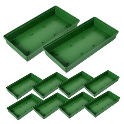 GANAZONO Versatile Decor 10-Pack Foam Trays for Arrangements Floral Foam Holder Trays Reusable Modern Design