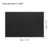 Rebower 15Pcs Foam Sheets Crafts Glitter Foam Arts Paper 12 x 8 x 5/64 Inch [for Crafts Project, Scrapbooking, DIY, Party Handicraft, Costumes]-30cm x 20cm x 2mm / Black view 2
