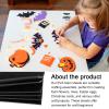 Rebower 15Pcs Foam Sheets Crafts Glitter Foam Arts Paper 12 x 8 x 5/64 Inch [for Crafts Project, Scrapbooking, DIY, Party Handicraft, Costumes]-30cm x 20cm x 2mm / Black view 3