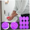 LALAFINA Massage Bar Soap Molds, 9 Cavities Silicone Soap Mold Handmade Hair Brush Shampoo Bar Trays for DIY Making view 3