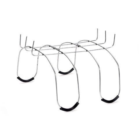 10 Pack of 12 inch Galvanized Wire Headstone Saddle for Rustproof Cemetery Gravestone Floral Display