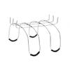 10 Pack of 12 inch Galvanized Wire Headstone Saddle for Rustproof Cemetery Gravestone Floral Display view 1