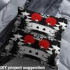 Feelyou Samurai Fabric by The Yard 1 Yard Sunset Soft Flannel Decorative Fabric for Chairs Sofa Red Sun Japanese Wave Home Decor Upholstery Fabric Japanese Ukiyoe Theme DIY Reupholstery Fabric view 4