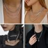 [16.5 FT] Silver Curb Chains for Jewelry Making, 9.8mm Wide 304 Stainless Steel Cuban Link Chain Roll Bulk for DIY Jewelry Making Craft view 3