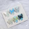 YOUNAFEN 3D Butterfly Embossing Nail Art Mold Silicone Combination Decorative Mold Nail Art Making Tool Silicone Carving Mould, 8.5x5.6cm, Clear view 4
