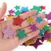270 PCS Self Adhesive Holographic Small Star Stickers Glitter Foam Stickers Decals for Crafts Star Foam Stickers Wall Stickers for Scrapbooks Greeting Cards Home Birthday Party Graduation Decoration view 3
