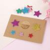 270 PCS Self Adhesive Holographic Small Star Stickers Glitter Foam Stickers Decals for Crafts Star Foam Stickers Wall Stickers for Scrapbooks Greeting Cards Home Birthday Party Graduation Decoration view 4
