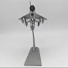 Mikoyan-Gurevich MiG-21SM Fishbed-J Fighter Aircraft Soviet Air Force 1/72 Diecast Model Airplane FSF017A view 4