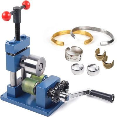 NineTribe Basics Ring Bending Tool Set - Professional Ring Maker Tool with Spring Handle Design - Multifunctional Jewelry Tools for Ring Making and Sizing