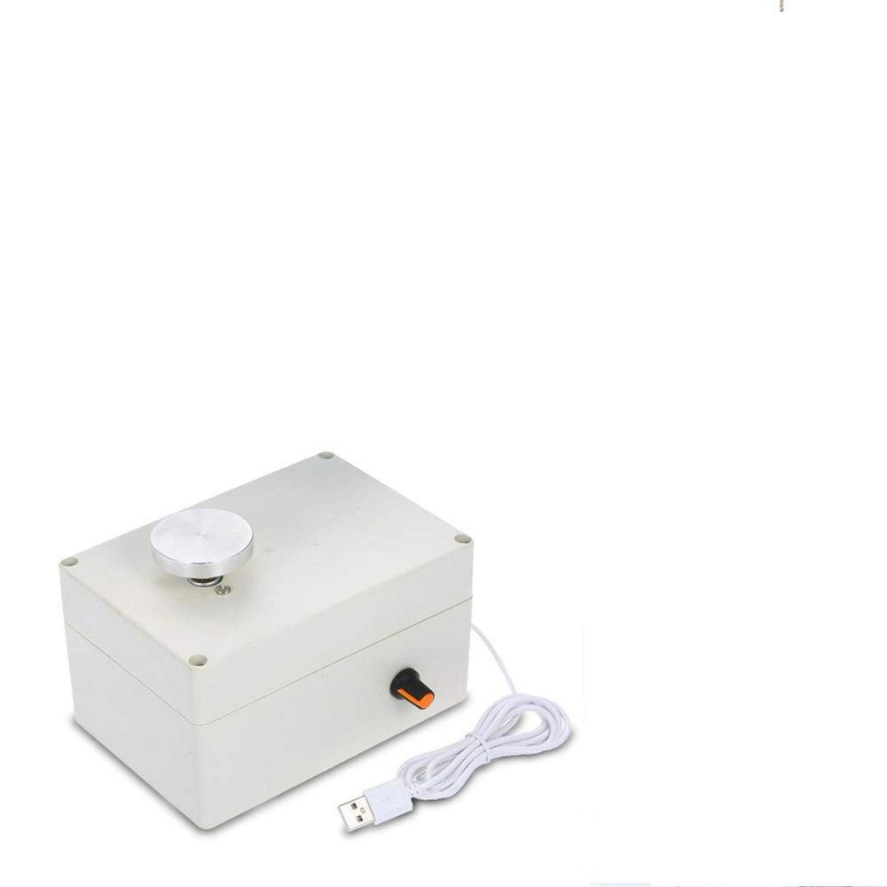 JOMRTS 5V Electric Pottery Wheel Machine Mini USB Pottery Wheels Clay Throwing Making Ceramic Machine Ceramic Clay Potter Kit 6.5cm