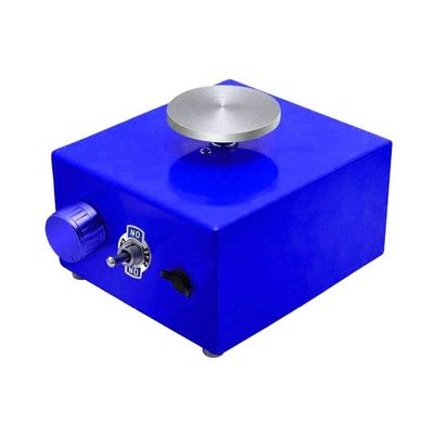 JOMRTS Mini Pottery Wheel Machine, Electric Pottery Wheel Forming Machine DIY Clay Tool with Tray for Ceramic Work Ceramics Clay Art Craft
