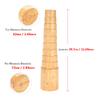 Sunicon Bracelet Mandrel, Round Wooden Step Bangle Mandrel Sizer Adjust Bangle Sizing Wire Wrapping Tool Jewelry Making Tools view 2