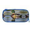 NOUZU Mallard Duck Print Large Pencil Case Pouch With Zipper Adults Office Travel Stationery Makeup Bag, Blue, RXZER23 view 3