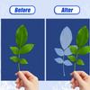 10 Pcs Sun Print Paper Kit Cyanotype Paper, A5 Cyanotype Paper with 1 Sheet Acrylic Panel, High Sensitive Sun/Solar Activated Sun Printing Art Paper Kit for Arts Crafts DIY Project view 3