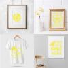 Sunflower Bee Self-Adhesive Silk Screen Printing Stencil Mesh Transfers for DIY Silk Screen Stencils view 2