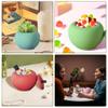 FineInno Jar Resin Mold,Apple Shaped Box Silicone Mold with Lid Epoxy Resin Casting Crafts Mold for DIY Candle Holder Ornaments,Jewelry Storage Box,Home Decoration view 3