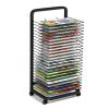 THEGA Drying Rack - Art Drying Rack for Classroom, Classrooms Foldable Oil Painting Air Drying Rack, Sturdy Metal Art Rack, with 360-degree Universal Wheels Art Drying Rack, 35 floors view 3