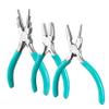 MeilsurY 3-Piece jewelry pliers set includes a 6-in-1 bail making looping pliers, nylon jaw pliers, and Wire Looping and Bending plier tools for crafting, beading, and repairing view 1