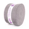 Choice Fabrics Supreme Solids - Jelly Roll (20 cuts) - Premium 100% Cotton Quilting Fabric (Light Ash Grey), FE-62210-001 view 1