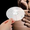 HOODANCOS Pottery Divider Tool for Clay Shaping Equal Dividing Template for Pottery Artists Durable Measuring Disc for Crafting Shaped Clay Sections view 2