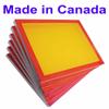 NineTribe Basics Aluminum Silk Screen Printing Frames 6 Pcs 19 5/8"" x 23 5/8"" (50cm x 60cm) Stretched with High Tension 300 Yellow Polyester Mesh Size Similar to 20 x 24 Made in Canada, MESH255Y-20Y view 2