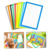 PLAFOPE 10sheets Blank Cardstock Paper Border Frame Heavy Duty for Writing Drawing Art Projects view 2