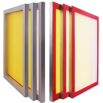 Aluminum Silk Screen Printing Frames 4 Pcs 19 5/8" x 23 5/8" (50cm x 60cm) Stretched with High Tension 140 White Polyester Mesh size similar to 20 x 24 Made in Canada