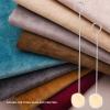 50Pcs Wool Daubers Balls, DIY Leather Craft Dyeing Applicator Wool Dyeing Brush Leather Dye Tool Dyeing Applicator with Metal Handle view 2