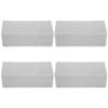 Pasuihcay 4Pcs Dry Floral Foam for Wet Floral Foam Bricks Grey Florist Blocks for Flower Arrangement view 1