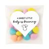 120-Pack 'A Sweet Little Baby is Brewing' Heart-Shaped Stickers Premium Choice for Baby Shower Decor, Gender Reveal Parties & Pregnancy Announcements view 1