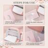 WADORN 2Pcs Lantern Box Card Cutting Dies Stencils, Flower Greeting Card with Words Cut Die Stencils for DIY Scrapbooking Photo Album Decor Embossing Template view 3