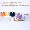 Kadxyan Electric Yarn Ball Winder, Fast Yarn Winding Machine, Automatic Knitting Roller Twine, 500g Max Winding Capacity, Adjustable Speed, for Various Yarn Types Like Cotton, Linen, Wool, Silk view 3