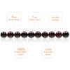 Amber Round Beads Polished 100% Natural Baltic Stone 5mm Loose with Drilled Holes for Crafting Beading and Jewelry Making - Amber Culture view 2