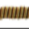 DCOPRO 5/16" (0.5cm) Medium Twisted 3-ply Rope Cord Trim # 516BNL, Golden Beige Brown #5207 (Light Brown, Dark Beige, Dark Gold) 27 Yard Package (82 ft/25m) view 1