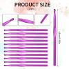 Abeillo 12 PCS 6.5 mm Crochet Hook, US Size K/10.5 Crochet Hooks Aluminum Knitting Needles for Yarn Craft, Crochet Needles view 2