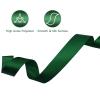 Lrybbon Forest Green Satin Ribbon 1 Inch x 25 Yards Solid Fabric Polyester Satin Ribbon for Gift Wrapping Art Craft Flower Bouquet Hair Bows Making Wedding Party Decoration Sewing Projects view 2