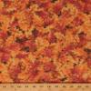 Robert Kaufman Cotton Sweet Pumpkin Spice Leaves Leaf Trees Autumn Seasonal Fall Orange Cotton Fabric Print by The Yard (SRKM-22321-191-AUTUMN) view 1