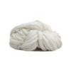 YMXHYC Giant Yarn Super Thick Felt Wool Roving Yarn Cheap Wool Chunky Yarn DIY Knitting Blanket Spin Yarn Hand-Knitted Supplies Chunky Giant Yarn(White) view 1
