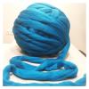 YMXHYC Giant Yarn Super Thick Felt Wool Roving Yarn Cheap Wool Chunky Yarn DIY Knitting Blanket Spin Yarn Hand-Knitted Supplies Chunky Giant Yarn(White) view 2