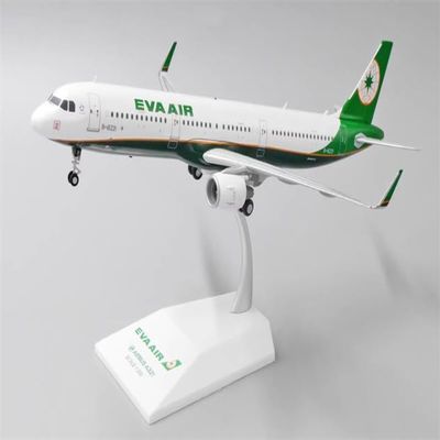 ACE HOBBY JC Wings for EVA Air for Airbus A321 B-16221 A Star Alliance Member 1:200 Aircraft Pre-Built Model