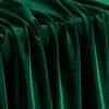 KKJIAF Hunter Green Stretch Velvet Fabric 60 Inch Wide, 2 Yard Soft Stretchy Fabric for Sewing Clothes, Apparel, Costume, Crafts - 90% Polyester 10% Spandex view 1